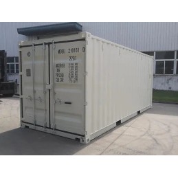 CONTENEDOR MARÍTIMO 20 PIES DRY VAN BLANCO - NUEVO