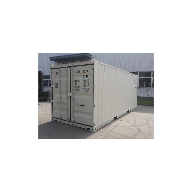 CONTENEDOR MARÍTIMO 20 PIES DRY VAN BLANCO - NUEVO