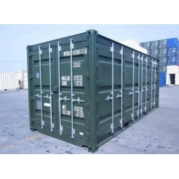 CONTENEDOR MARITIMO OPEN SIDE DE 20 PIES - SEMINUEVO