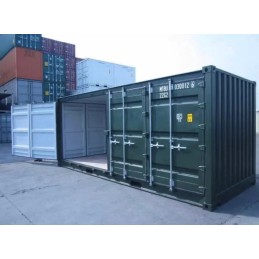 CONTENEDOR MARITIMO OPEN SIDE DE 20 PIES - SEMINUEVO