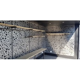 CONTENEDOR MARITIMO , 20 PIES LADO ABIERTO SECO "SHOP-BOX" - NUEVO