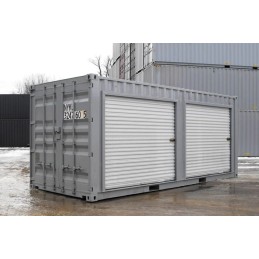 CONTENEDOR DE ALMACENAMIENTO DE 20 PIES CON 2 PUERTAS - NUEVO