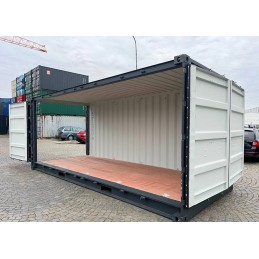 CONTENEDOR MARÍTIMO DE LADO ABIERTO RAL 20 - NUEVO