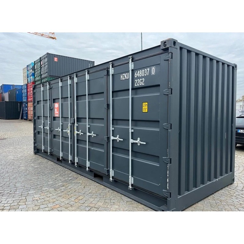 CONTENEDOR MARÍTIMO DE LADO ABIERTO RAL 20 - NUEVO