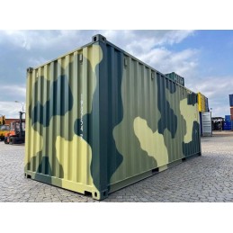 CONTENEDOR DE TRANSPORTE CAMUFLAJE DE 20 PIES - NUEVO