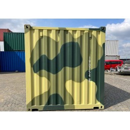 CONTENEDOR DE TRANSPORTE CAMUFLAJE DE 20 PIES - NUEVO