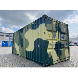 CONTENEDOR DE TRANSPORTE CAMUFLAJE DE 20 PIES - NUEVO