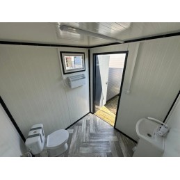 CONTENEDOR SANITARIO 2,00 x 2,00 M CON INODORO Y URINARIO