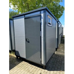 CONTENEDOR SANITARIO 2,00 x 2,00 M CON INODORO Y URINARIO