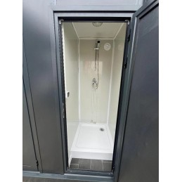 Contenedor sanitario WC + Ducha conectable