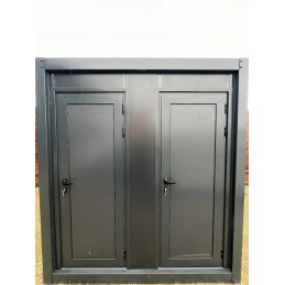 Contenedor sanitario WC + Ducha conectable