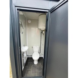 Contenedor sanitario WC + Ducha conectable