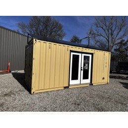 Contenedor de 20 pies Oficina Solar Off Grid