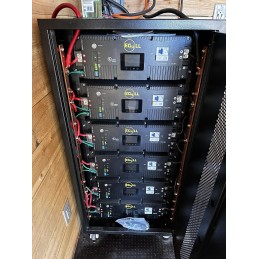 Contenedor de 20 pies Oficina Solar Off Grid