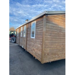 Casas Contenedoras IRM con Terraza de Madera
