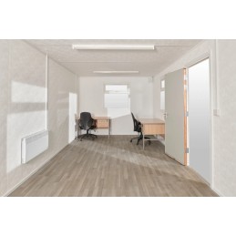 Cabaña Jackleg de 24 pies x 10 pies (Cabaña de obra)