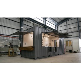 Cafetería Personalizada con Vitrina Expositora