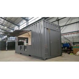 Cafetería Personalizada con Vitrina Expositora