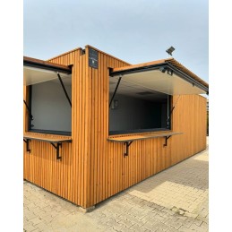 Contenedor tienda (quiosco snack – oficina – Espacio de venta – guinguette)