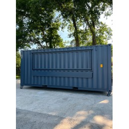 Contenedor para bar / food truck / restaurante / quiosco / pizzería / guinguette / snack bar