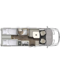 Eura Mobil PT 696 EB Mondial Plus Dachklima NAVI Kamera SAT