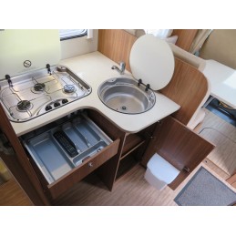 Carado T449 Queensbett Solar Markise+Vorzelt Automatik