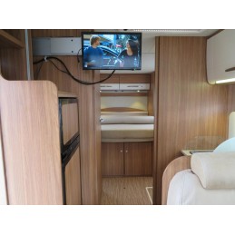 Carado T449 Queensbett Solar Markise+Vorzelt Automatik